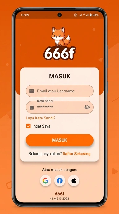 Masuk Akun 666f untuk Pengguna Android Indonesia